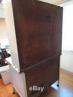 Antique Sellers Brand HOOSIER Style Kitchen Cabinet Original Family Owner