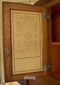 Antique Sellers Hoosier Cabinet Cupboard Original