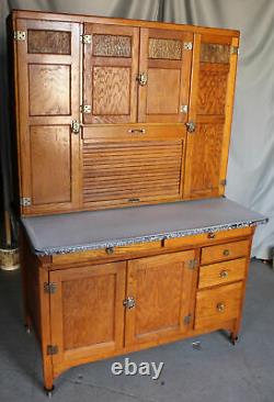 Antique Sellers Oak Kitchen Cabinet 48 inches width