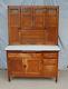 Antique Sellers Oak Kitchen Cabinet Hoosier Style 48 Inches Width