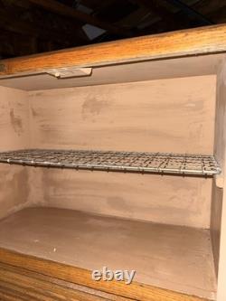 Antique Sellers Pie Safe Hoosier Cabinet Original Parts Included See Pics VGC