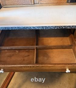 Antique Sellers Pie Safe Hoosier Cabinet Original Parts Included See Pics VGC