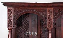 Antique Server, Sideboard, Continental Carved Oak, 19th C, 1800s, Amazing