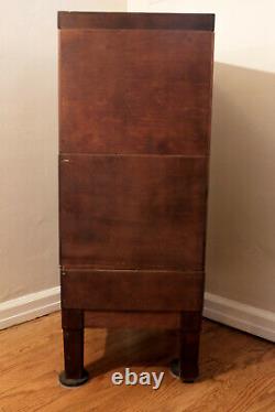 Antique Shaw Walker File Cabinet