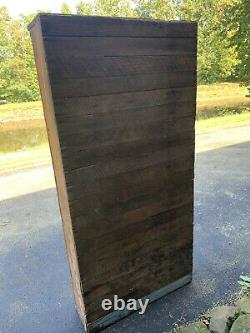 Antique Single Door Painted Cupboard Primitive Storage Pantry Cabinet Farmhouse