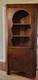 Antique Solid Wood Corner Cupboard