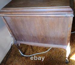 Antique Solid Wood Victrola Record Player Cabinet CABINET ONLY VGC USEFUL