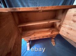 Antique Spanish Apostle Cabinet