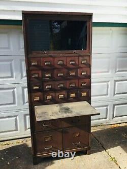 Antique Stackable File Cabinet Art Metal Jamestown NY For EB Holmes Buffalo NY
