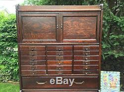 Antique Stacking Barrister File Cabinet Globe Wernicke/Macey Bookcase