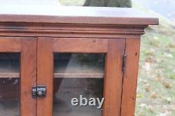 Antique Stepback Cupboard Jelly Cabinet Small Size Primitive Country Farm