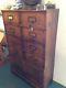 Antique Stolzenberg Notary Filing Cabinet Great Condition