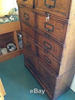 Antique Stolzenberg Notary Filing Cabinet Great Condition