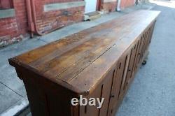 Antique Store Counter Apothecary Cabinet General Store Kitchen Island Back Bar