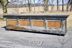 Antique Store Counter Kitchen Island Wood Bar General Store Countertop Vintage