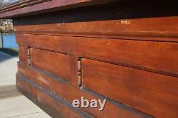 Antique Store Counter Kitchen Island Wood Bar General Store Mercantile Display