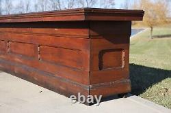 Antique Store Counter Kitchen Island Wood Bar General Store Mercantile Display