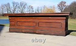 Antique Store Counter Kitchen Island Wood Bar General Store Mercantile Display