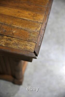 Antique Store Counter Wood Bar Kitchen Island 14ft General Store Vintage Table