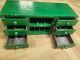 Antique Tabletop Spice Cabinet. Desk Organizer Cabinet With 6 Drawers. Rustic