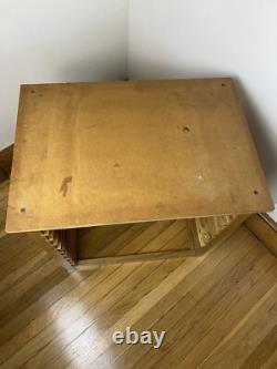 Antique Thompson Printer's Cabinet, 10 Drawers. 8 Original, 1 Hamilton Drawer