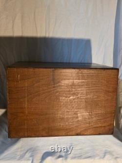 Antique Tiger Oak 4-Drawer File Cabinet Apacarthy. Dovetail Drawers Quarter Sawn