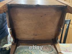 Antique Tiger Oak Cabinet withCobbler Tools See All Pictures