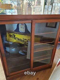 Antique VTG Pharmacy Apothecary Prescription Drug Store Counter Display Cabinet