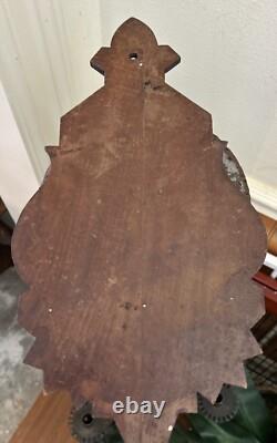 Antique Victorian Eastlake Aesthetic Movement Hand Carved Wooden Wall Shelf