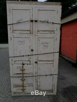 Antique Vintage Butler Pantry Kitchen Storage Cabinet We Ship