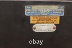 Antique Vintage Dental Cabinet Industrial Medical Chest by American Cabinet Co