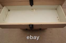 Antique Vintage Dental Cabinet Industrial Medical Chest by American Cabinet Co