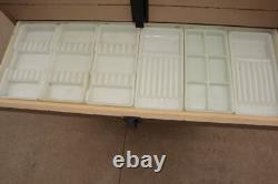 Antique Vintage Dental Cabinet Industrial Medical Chest by American Cabinet Co