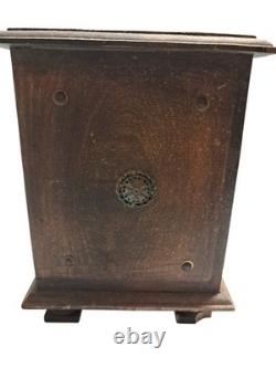 Antique Vintage Heavy Wooden 9 Drawer Spice Cabinet Apothecary Chest