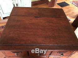 Antique Vintage Library Bureau Card Catalog File Cabinet 100+ Yrs Old Rare