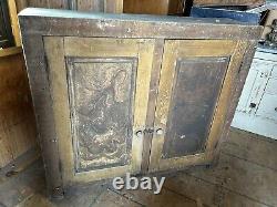 Antique Vintage Primitive Cupboard Cabinet