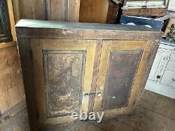 Antique Vintage Primitive Cupboard Cabinet