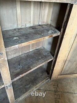 Antique Vintage Primitive Cupboard Cabinet