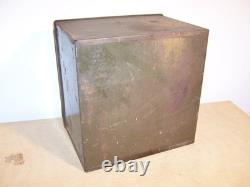 Antique Vintage Steel (6) Drawer Ford Automotive Small Parts Hardware Cabinet