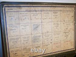 Antique Vintage Steel (6) Drawer Ford Automotive Small Parts Hardware Cabinet