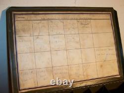 Antique Vintage Steel (6) Drawer Ford Automotive Small Parts Hardware Cabinet
