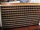 Antique Vintage Wooden 200 Slot Pigeon Hole Cubby 66 1/2 X 36 P. O. Innhotel