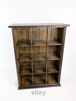 Antique Wall Cabinet Cubby Pigeon Hole Storage