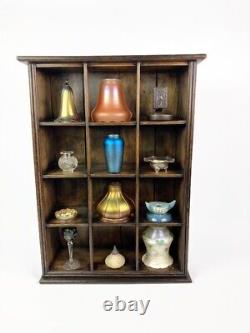 Antique Wall Cabinet Cubby Pigeon Hole Storage