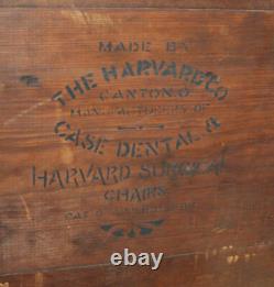 Antique Walnut Dental Storage Cabinet Harvard Company