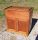 Antique Walnut Lift Top Dry Sink Commode 1870s