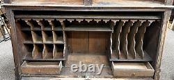 Antique Walnut Secretary Top / Cupboard / Cabinet, /Desk Top, Store Display, c1880