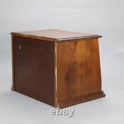 Antique Walnut Seven Drawer Spool Cabinet C1890