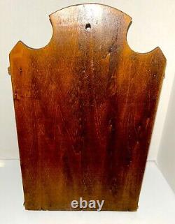 Antique Walnut Spice Cabinet handmade 19th c