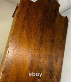 Antique Walnut Spice Cabinet handmade 19th c